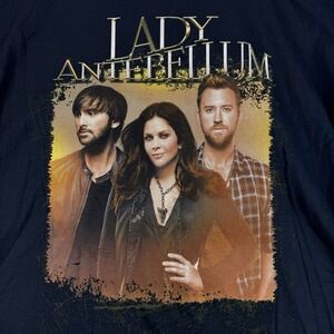 Lady Antebellum Men's Graphic Tour Shirt Size Large